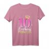 Kinder 10. Geburtstag Mädchen 2010 - Prinzessin T-Shirt als Geschenk & Partydeko für die kleine Prinzessin