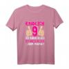 Endlich 9 Jahre Mädchen T-Shirt – Lustiges Geburtstagsgeschenk für Tochter zum 9. Geburtstag