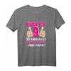 Endlich 9 Jahre Mädchen T-Shirt – Lustiges Geburtstagsgeschenk für Tochter zum 9. Geburtstag