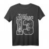 Offiziell Teenager 13 Jahre Geburtstag T-Shirt für Jungen & Mädchen – Perfektes Geschenk für die 13. Geburtstagsparty