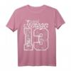 Offiziell Teenager 13 Jahre Geburtstag T-Shirt für Jungen & Mädchen – Perfektes Geschenk für die 13. Geburtstagsparty