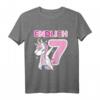 Kinder 7. Geburtstag Mädchen ENDLICH 7 Einhorn Geschenk - Witziges T-Shirt für den Kindergeburtstag & Prinzessinnen-Feier