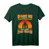 Lustiges Papa T-Shirt mit Spruch – Bester Vater mit zwei Töchtern Geschenk für Vatertag, Geburtstag & Schwangerschaft