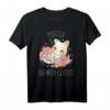 Süßes Kawaii Katze Lustiges Spruch T-Shirt - Positiv auf müde getestet für Katzenliebhaber, Tierfreunde & humorvolle Damen