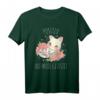 Süßes Kawaii Katze Lustiges Spruch T-Shirt - Positiv auf müde getestet für Katzenliebhaber, Tierfreunde & humorvolle Damen