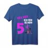 Kinder Hex Hex Ich bin schon 5 - Prinzessin Hexe Mädchen T-Shirt für den Kindergeburtstag