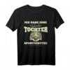 Hübsches Tochter und Vater lustiges Sportschützen T-Shirt – Cooles Geschenk für Jäger, Schützenverein & Vatertag, Geburtstag oder Weihnachten