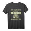 Hübsches Tochter und Vater lustiges Sportschützen T-Shirt – Cooles Geschenk für Jäger, Schützenverein & Vatertag, Geburtstag oder Weihnachten