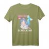 Kinder Schulkind 2021 Mädchen Meerjungfrau T-Shirt - Lustiges Outfit zum Schulstart & Einschulungsgeschenk für Jungen und Mädchen
