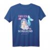 Kinder Schulkind 2021 Mädchen Meerjungfrau T-Shirt - Lustiges Outfit zum Schulstart & Einschulungsgeschenk für Jungen und Mädchen
