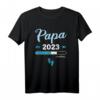 Papa Loading 2023 T-Shirt – Lustiges Geschenk für werdende Väter, Schwangerschaft, Baby Shower & Gender Reveal