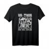 Vathor Vater Thor Cool Hammer Papa T-Shirt - Starkes & Lustiges Vatertagsgeschenk für Wikinger- und Thor-Fans