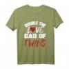 Zwillinge Papa Schwangerschaft Geschenk T-Shirt mit Liebe Spruch – Perfekt für werdende Zwillingsväter