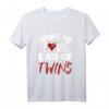 Zwillinge Papa Schwangerschaft Geschenk T-Shirt mit Liebe Spruch – Perfekt für werdende Zwillingsväter