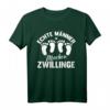 Lustiges Echte Männer machen Zwillinge Baby T-Shirt – Perfektes Geschenk für werdende Väter und stolze Eltern zur Geburt der Zwillinge