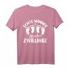 Lustiges Echte Männer machen Zwillinge Baby T-Shirt – Perfektes Geschenk für werdende Väter und stolze Eltern zur Geburt der Zwillinge