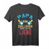 Stolzer Papa von Zwillingen T-Shirt – Geschenkidee für Vatertag, Weihnachten & Geburtstage für Zwillingsväter