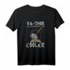Vathor Vater Thor Cool Hammer Dad T-Shirt - Starke Papa-Geschenkidee für Vatertag, Geburtstag & Science-Fiction-Fans