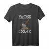 Vathor Vater Thor Cool Hammer Dad T-Shirt - Starke Papa-Geschenkidee für Vatertag, Geburtstag & Science-Fiction-Fans