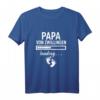 Papa von Zwillingen Loading T-Shirt - Lustiges Schwangerschafts- und Geburtstagsgeschenk für Zwillingsväter