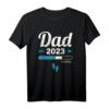 Dad Loading 2023 Werdender Papa Baby Geburt Daddy to Be T-Shirt - Lustiges Geschenk für Schwangerschaft, Babyparty & Vatertag