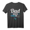 Dad Loading 2023 Werdender Papa Baby Geburt Daddy to Be T-Shirt - Lustiges Geschenk für Schwangerschaft, Babyparty & Vatertag