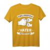 Zwillingspapa 2023 Twin Schwangerschaft Vater von Zwillingen T-Shirt - Stolzes Geschenk für den coolen Papa von eineiigen Zwillingen