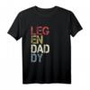 Legendaddy - Papa Legendär T-Shirt als Vatertagsgeschenk für stolze Väter, Geburtstag & Weihnachten