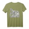 The Catfather Katze Meme T-Shirt - Lustiges Geschenk für Katzenliebhaber, Tierfreunde, Vater und Katzenbesitzer zu Weihnachten & Geburtstag