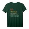 Papa Der Mann Der Mythos Das Legenden-T-Shirt für Väter – Perfektes Geschenk für Vatertag & Männer