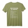 Rules For Dating My Daughter Funny Vater T-Shirt – Lustiges Papa T-Shirt als Geschenk für Vatertag, Geburtstag & Weihnachten