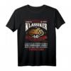 Retro 60 Jahre Geburtstagskarte & T-Shirt mit Motorrad-Motiv - Geschenkidee für Damen und Herren, Jahrgang 1961, zum runden Geburtstag