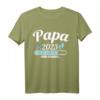 Papa 2023 wird geladen T-Shirt – Lustiges Schwangerschaftsverkünden Geschenk für werdende Papas & Großeltern