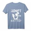 HapDog T-Shirt mit Animal Rescue Design - Adopt Don't Shop, Liebe für Tiere, Tierheim Shirt für Tierliebhaber