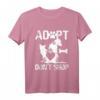 HapDog T-Shirt mit Animal Rescue Design - Adopt Don't Shop, Liebe für Tiere, Tierheim Shirt für Tierliebhaber