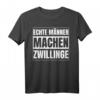 HapDog für Vater von Zwillingen T-Shirt – Perfektes Geschenk für Zwillingspapa zum Jubiläum