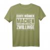 HapDog für Vater von Zwillingen T-Shirt – Perfektes Geschenk für Zwillingspapa zum Jubiläum