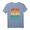 Papitän Kapitän Papa T-Shirt - Lustiges Bootsfahrer Design für Vater, Opa & Onkel, Retro Anker Motiv, Geschenk für Bootsbesitzer & Wassersportler