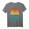Papitän Kapitän Papa T-Shirt - Lustiges Bootsfahrer Design für Vater, Opa & Onkel, Retro Anker Motiv, Geschenk für Bootsbesitzer & Wassersportler