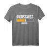Bierschiss | Witziges Bier T-Shirt mit Spruch – Perfektes Geschenk für Bierliebhaber & Partyfans zu Geburtstag, Vatertag & Weihnachten