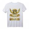 Herren Als Gott mich vor 75 Jahren schuf - Lustiges Papa T-Shirt zum Geburtstag, Originelles Geschenk für den 75. Vaterstag