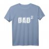 Zweifacher Papa Vater hoch 2 T-Shirt – Lustiges Geschenk für doppelte Väter zu Vatertag & Weihnachten