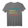 Bäcker Vater Ehemann Legende Geschenk Herren T-Shirt – Persönliches Geschenk für Bäcker, Ehemänner & Legenden