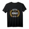 Jonas Name Geschenk-Idee zum Geburtstag – Lustiges Spruch T-Shirt, Personalisiert für Jonas, Papa & Vater, Perfekt für Namenstag & Vatertag