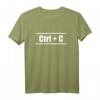 Ctrl + C / Ctrl + V Eltern-Kind Partnerlook T-Shirt – Witziges Familienoutfit für Fotos und Familienfeste
