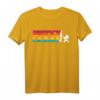 Werdender Vater Geschenk - Lustiges Evolution Papa Kinderwagen T-Shirt für Babyparty & Baby Shower