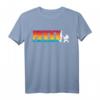 Werdender Vater Geschenk - Lustiges Evolution Papa Kinderwagen T-Shirt für Babyparty & Baby Shower
