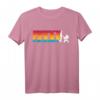 Werdender Vater Geschenk - Lustiges Evolution Papa Kinderwagen T-Shirt für Babyparty & Baby Shower