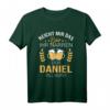 Lustiges Daniel Name Geschenk - Personalisiertes T-Shirt mit Spruch für Geburtstag, Namenstag & Vatertag