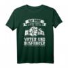 Herren T-Shirt: Ich Habe Zwei Titel Vater Und Busfahrer - Perfekt für Geburtstag, Vatertag & Schwanger-verkündung